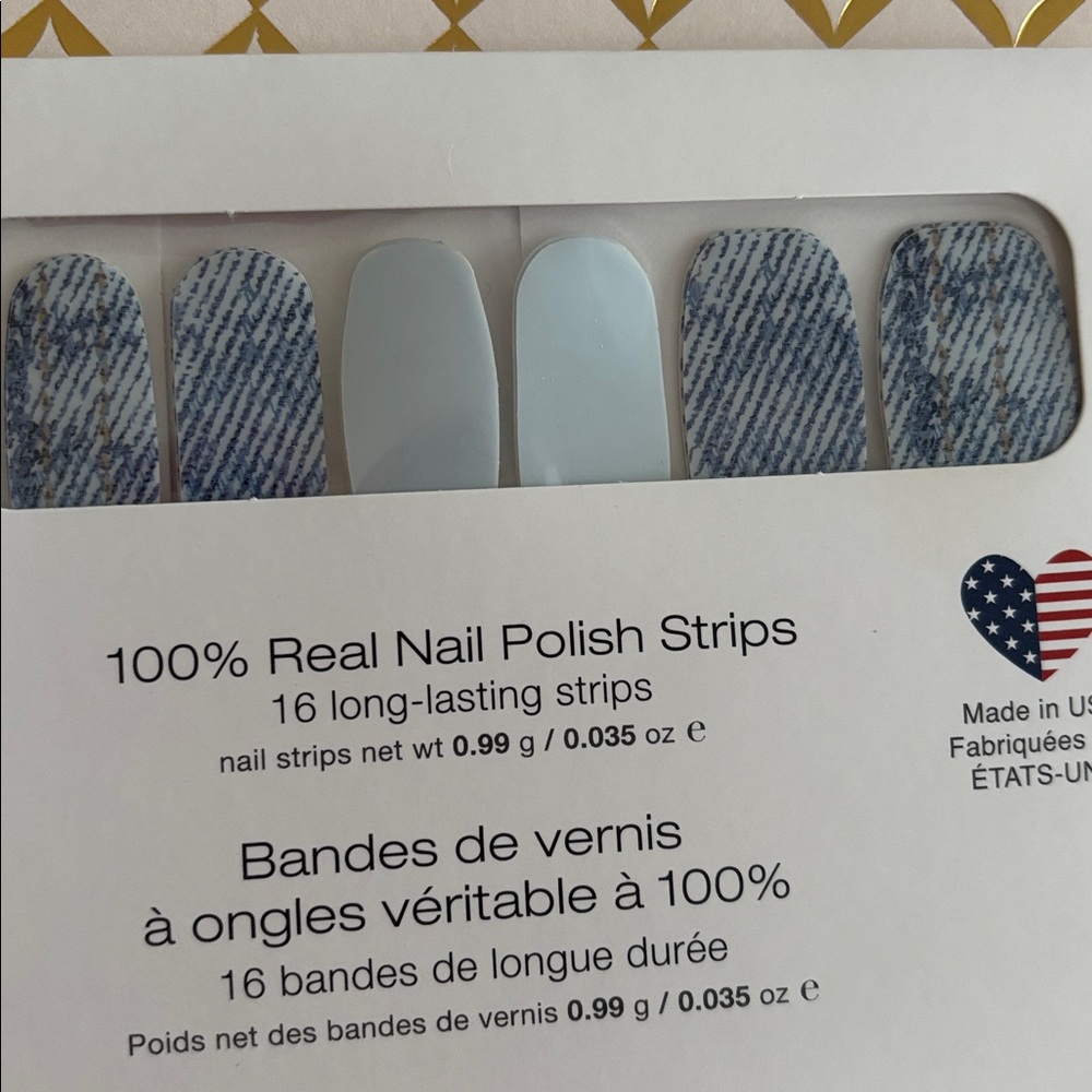 3 sets Color Street Patriotic Nail Strips Collection - Picture 5 of 5